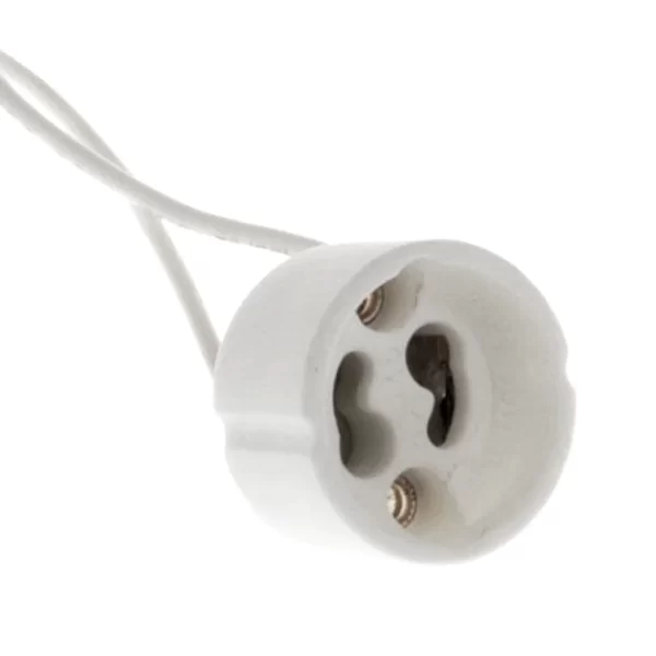 SOQUETE P/ LAMP. DICROICA BICO CHATO
