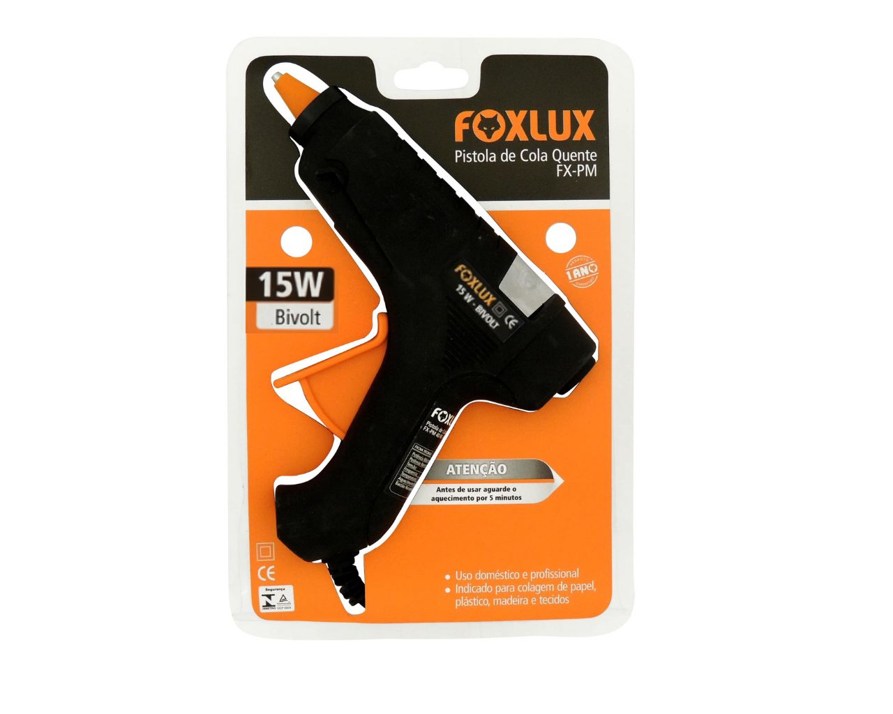 REVOLVER DE COLA QUENTE 15W/127V