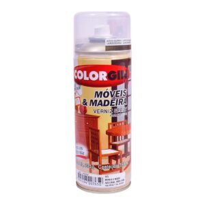 TINTA SPRAY VERNIZ BRILHANTE MADEIRA NATURAL