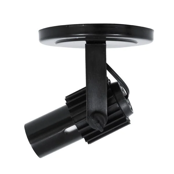 SPOT 1 LAMPADA C/ ALETADO PRETO