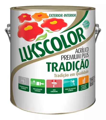 TINTA LATEX LUKSCOLOR- 3,6 L
