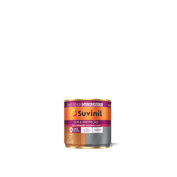 TINTA ESMALTE SINTETICO  ALUMINIO - ALTO BRILHO 0,9 L