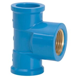 TE AZUL C/ BUCHA DE LATÃO 25X1/2"