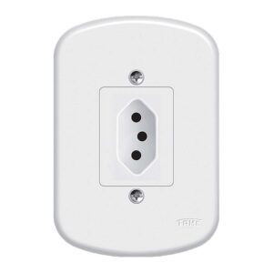 TOMADA PAD 2P+T 10 A C/ PLACA SB