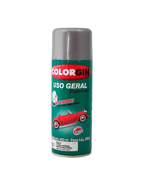 TINTA SPRAY USO GERAL – GRAFITE