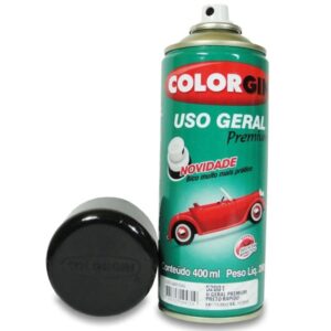 TINTA SPRAY USO GERAL PRETO RAPIDO