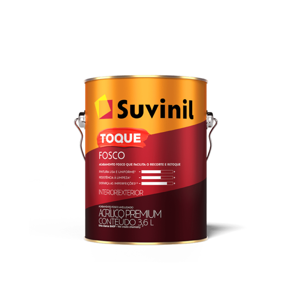 TINTA TOQUE FOSCO - 3,6 L
