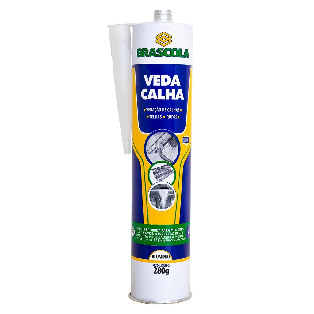 VEDA CALHA ALUMINIO