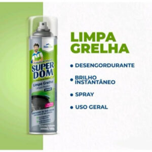 LIMPA GRELHA SUPER DOM