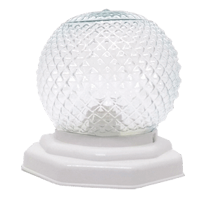 PLAFONIER OCTAGONAL C/ GLOBO