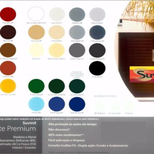 TINTA ESMALTE SINTETICO - FOSCO 3,6 L - GRAFITE CLARO