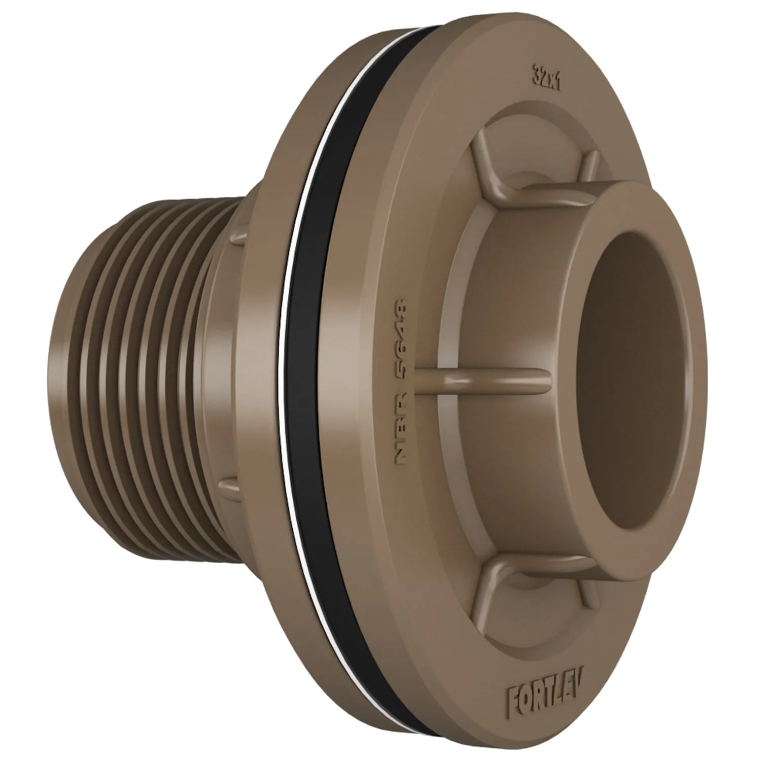 ADAPTADOR SOLDAVEL COM FLANGE 32X1"