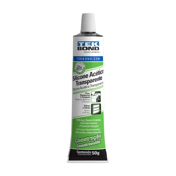SILICONE TRANSPARENTE 50 GR.