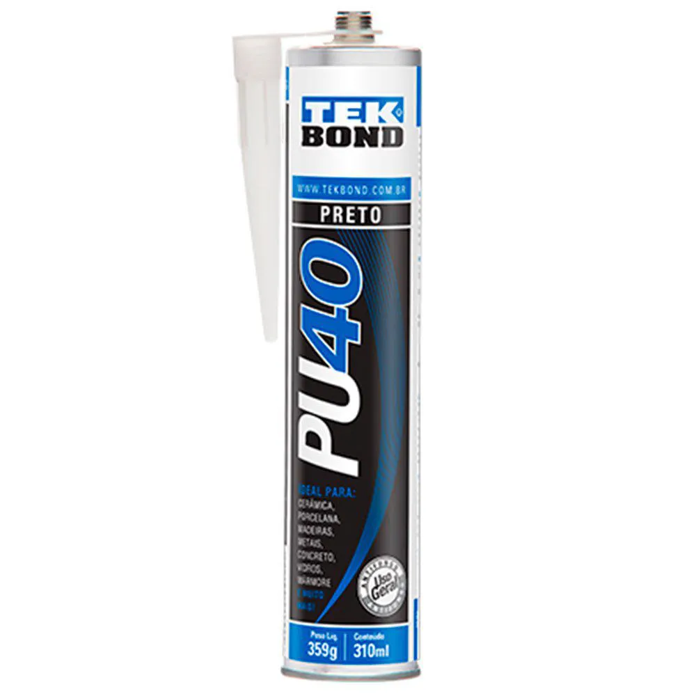 SILICONE PU PRETO – 400GR