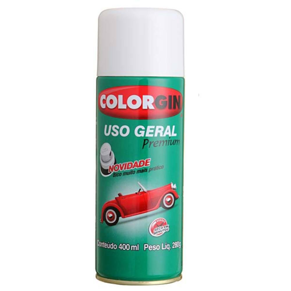 SPRAY COLORGIN BRANCO FOSCO