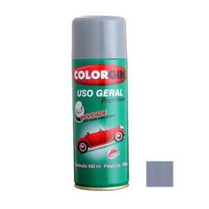 SPRAY COLORGIN USO GERAL - CINZA PLACA (5504)