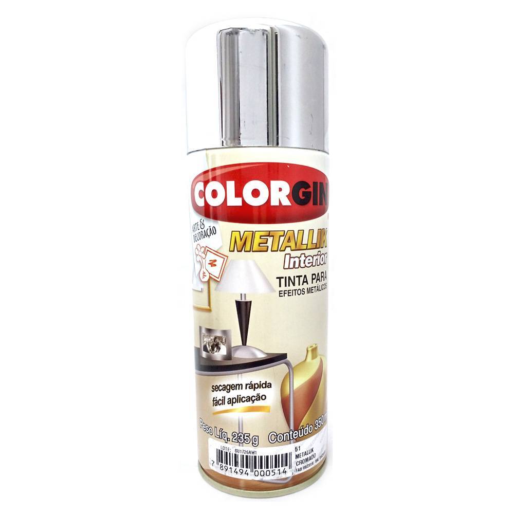 SPRAY COLORGIN – METALLIK CROMADO (51)