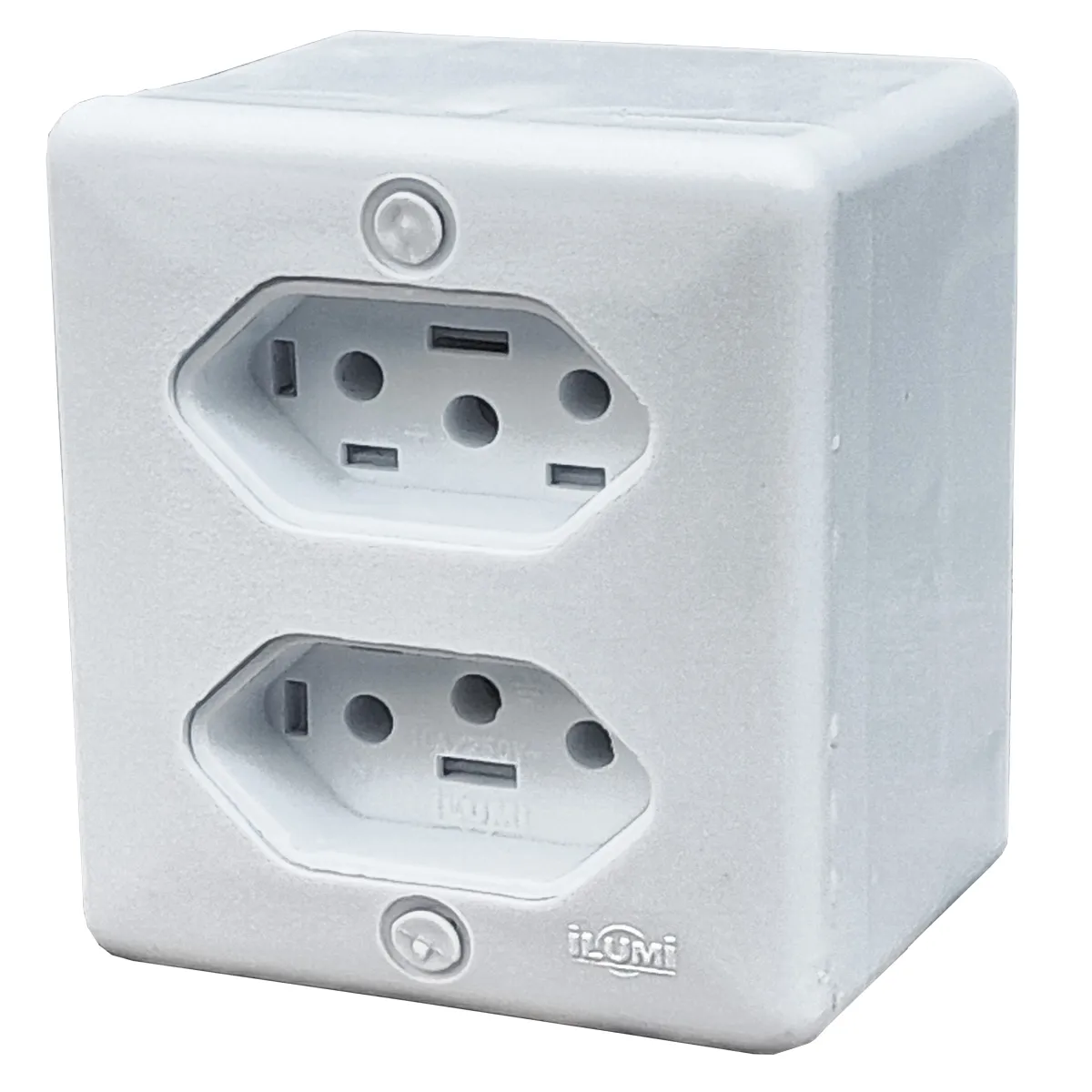 SISTEMA X - TOMADA DUPLA 2P+T 20A