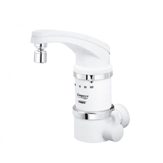 TORNEIRA ELÉTRICA ELEGANCE 5400X220V – BR OU PT (BRANCA)