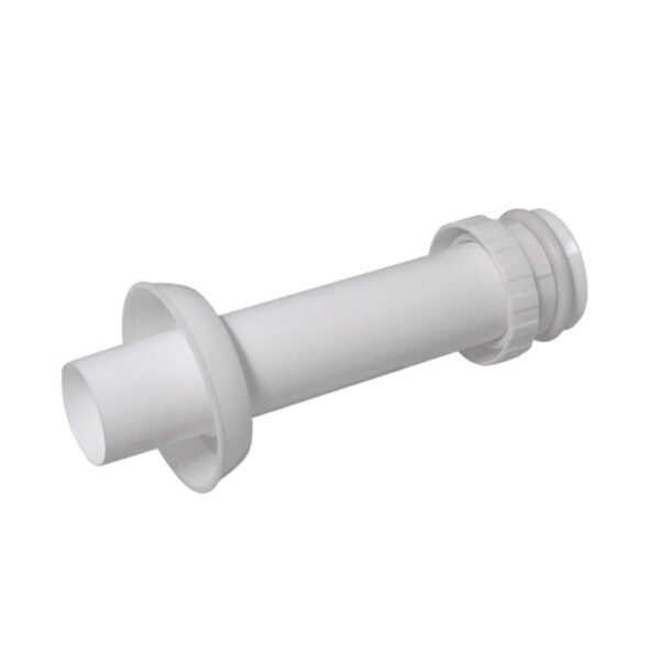 TUBO DE LIGACAO PVC AJUSTAVEL - BRANCO
