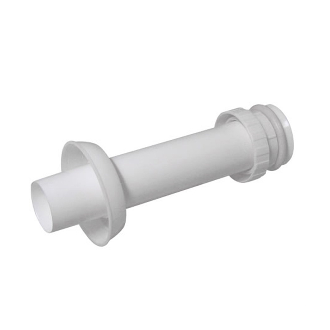 TUBO DE LIGACAO PVC AJUSTAVEL – BRANCO